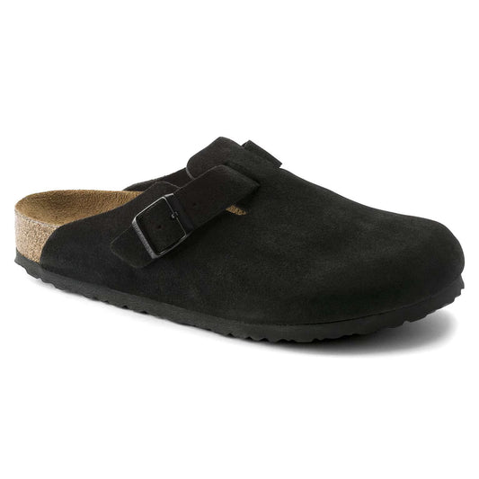 Suede Clogs