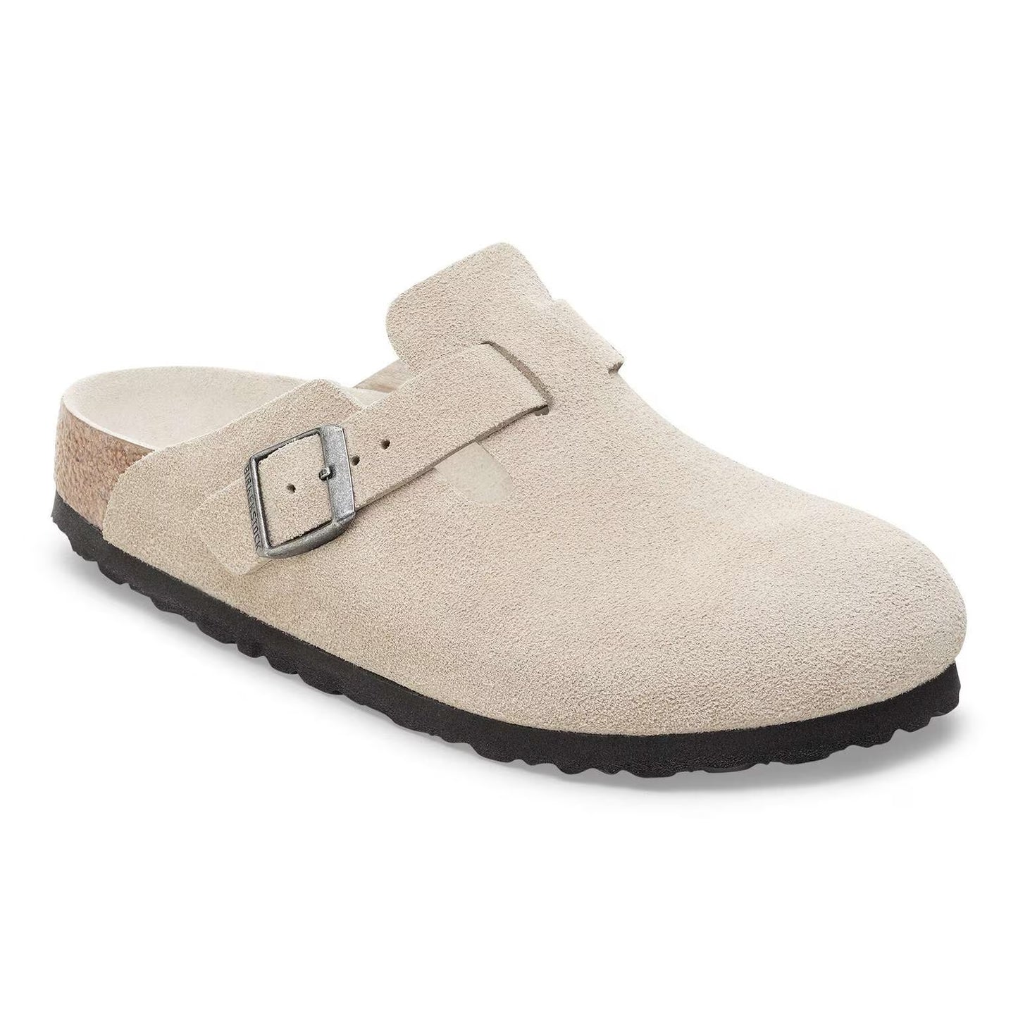 Suede Clogs